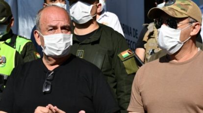Denuncia contra ministros Arturo Murillo y Luis Fernando López por irregularidades en la compra de gases lacrimógenos