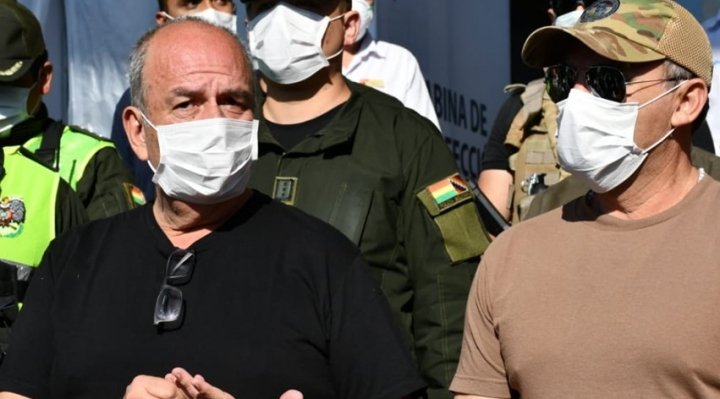 Denuncia contra ministros Arturo Murillo y Luis Fernando López por irregularidades en la compra de gases lacrimógenos