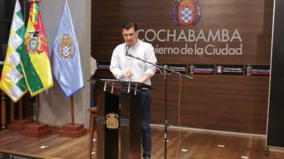 Renuncia alcalde Cochabamba José María Leyes por amenazas a su familia