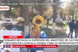 Supresión del Ministerio de Culturas en Bolivia