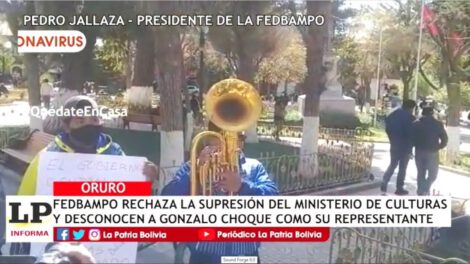Supresión del Ministerio de Culturas en Bolivia
