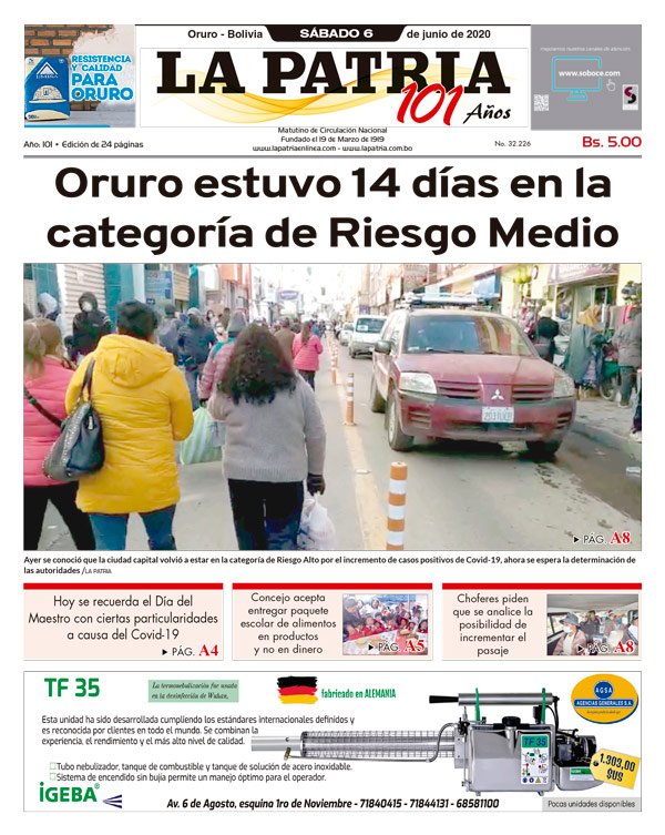 Edición PDF La Patria