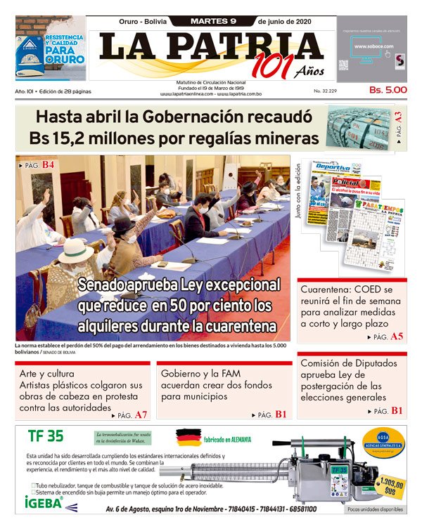 Edición PDF La Patria