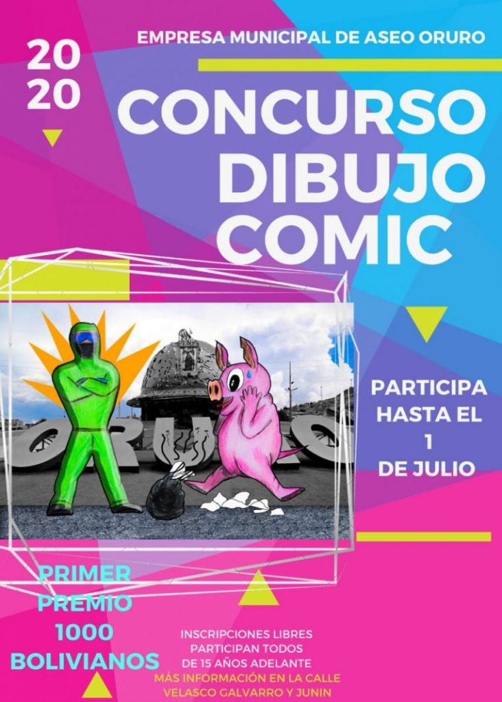 Concurso de Dibujo Comic organizado por EMAO