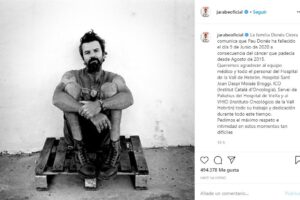 Falleció Pau Donés, vocalista del grupo español Jarabe de Palo