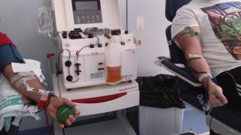 Donación de plasma hiperinmune