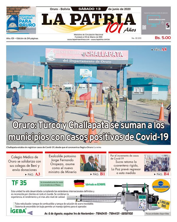Edición PDF La Patria