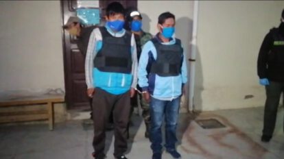 Oruro posesión de drogas
