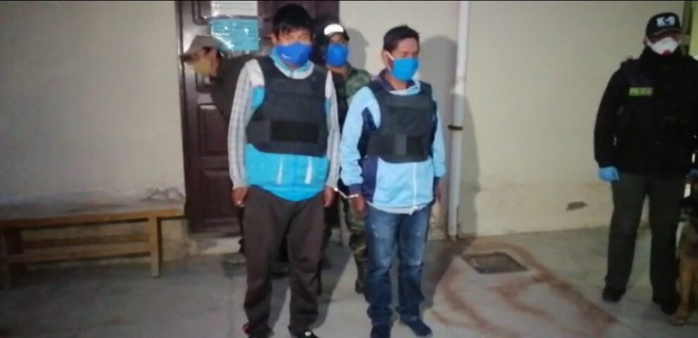 Oruro posesión de drogas