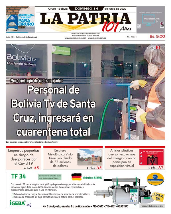 Edición PDF La Patria