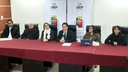 Fraude electoral 2019: TSE presentó denuncia