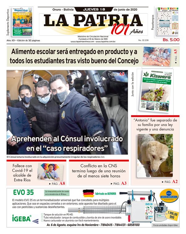 Edición PDF La Patria