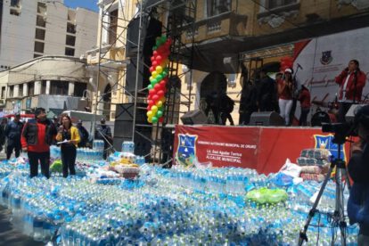 Día del Peatón en Oruro