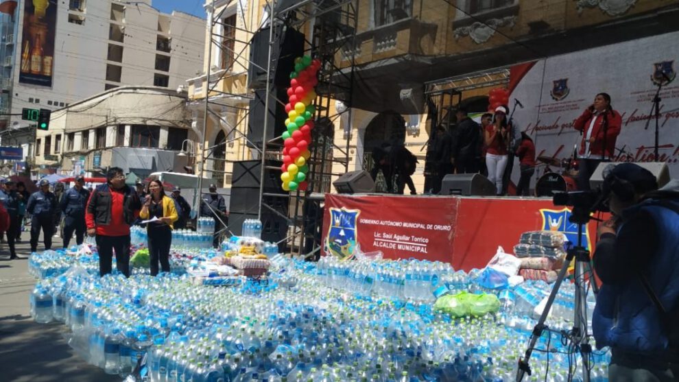 Día del Peatón en Oruro