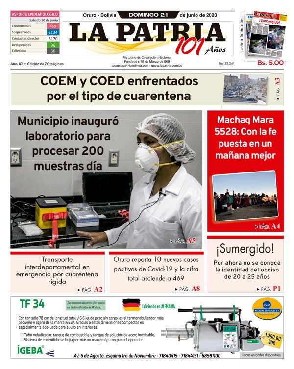 Edición PDF La Patria