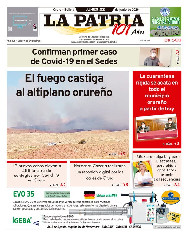 Edición PDF La Patria