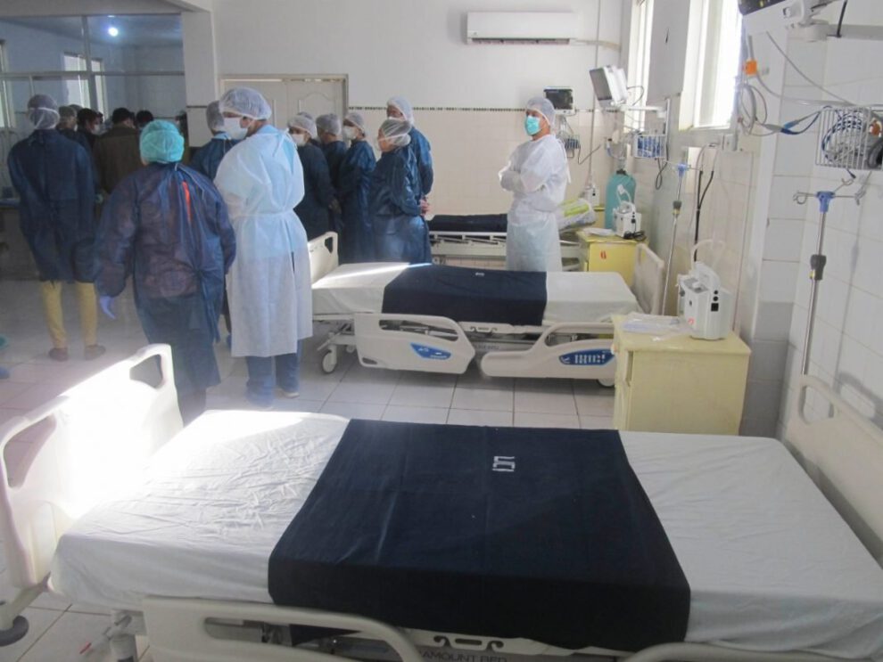 Unidad de Terapia Intensiva del Hospital Presidente Germán Busch - Covid-19 en Bolivia