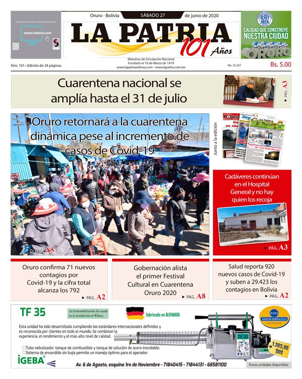 Edición PDF La Patria