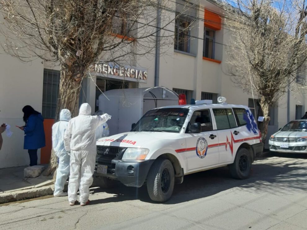 Rastrillaje Covid-19 en Oruro
