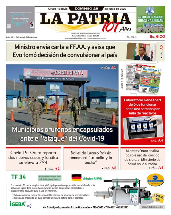 Edición PDF La Patria