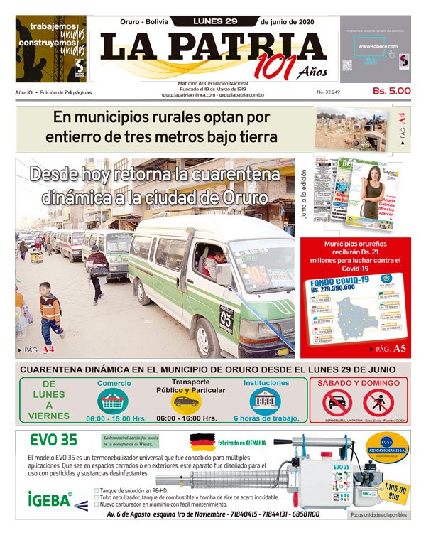 Edición PDF La Patria