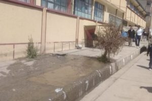 Colegio Francisco Fajardo suspendió clases por problemas de drenaje