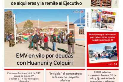 Edición PDF La Patria del 1 de julio de 2020