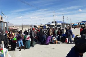 Certificado de prueba negativa de Covid-19 para bolivianos que retornan al país