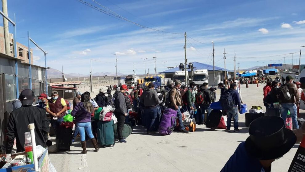 Certificado de prueba negativa de Covid-19 para bolivianos que retornan al país
