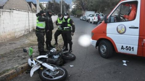 Accidente de tránsito en Cochabamba con policías heridos