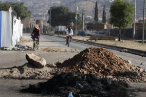 Bloqueo K'ara K'ara y aprehensiones por sedición