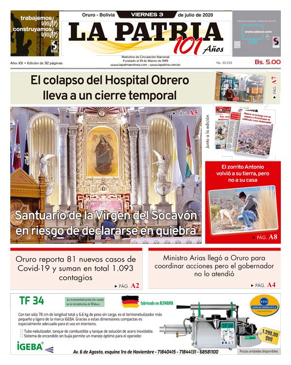 Edición PDF La Patria