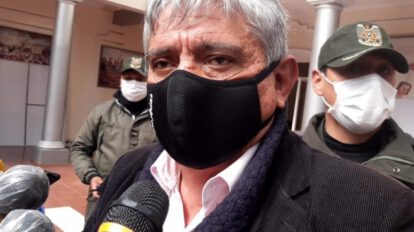 Gobernador Oczachoque se niega a reunirse por miedo a Covid-19