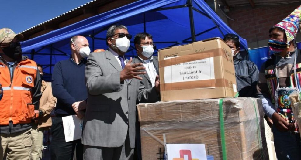 Ministro de Minería Jorge Oropeza da positivo para coronavirus