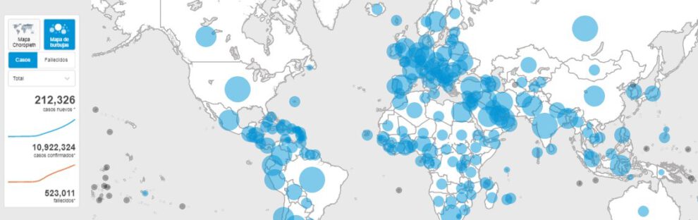 Récord de contagios de coronavirus en el mundo según la OMS