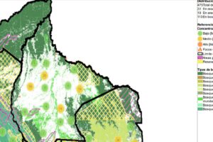Focos de calor en Bolivia según informe del Ministerio de Medio Ambiente y Agua
