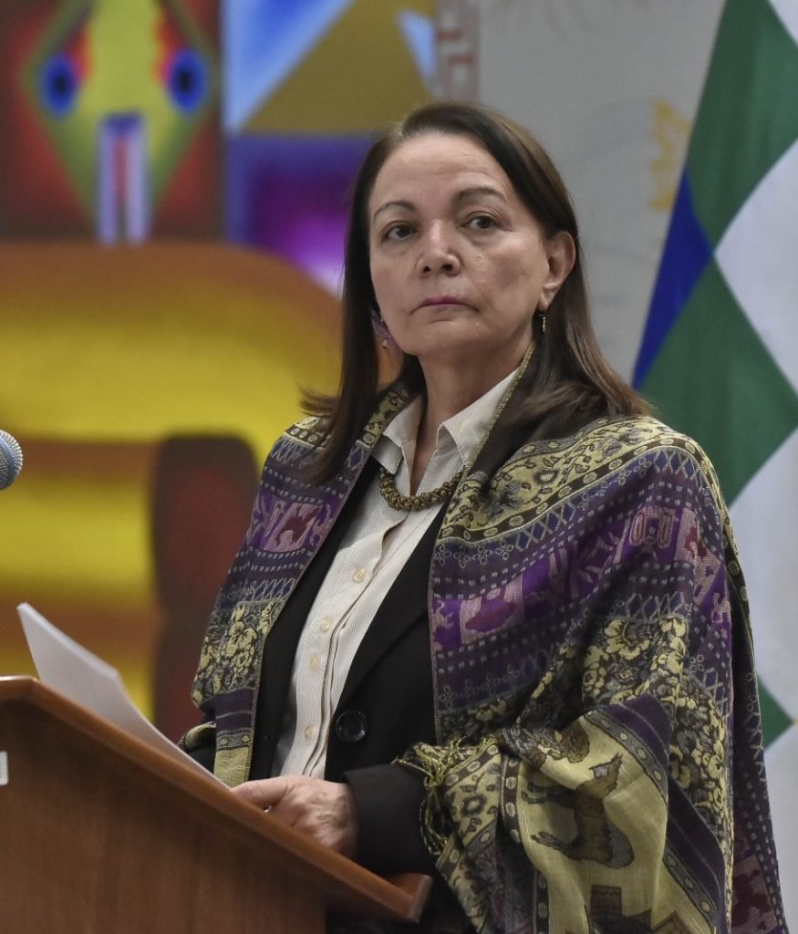 Ministra de Salud Eidy Roca dio positivo a Covid-19