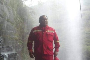 Muerte del bombero en Coroico