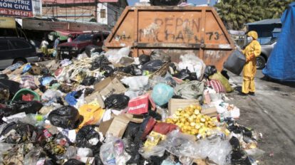 Relleno sanitario temporal en Cochabamba por bloqueo a K‘ara K’ara