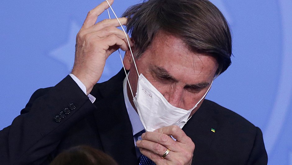 Jair Bolsonaro positivo a prueba de Covid-19