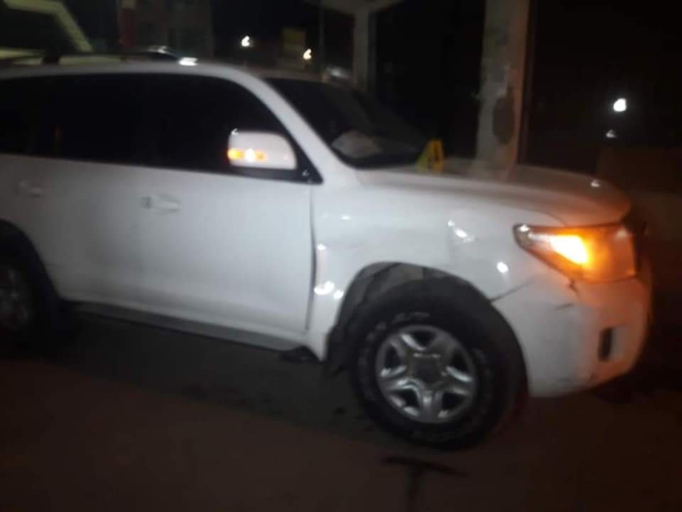 Accidente de tránsito ocasionado por el vehículo del Concejo Municipal