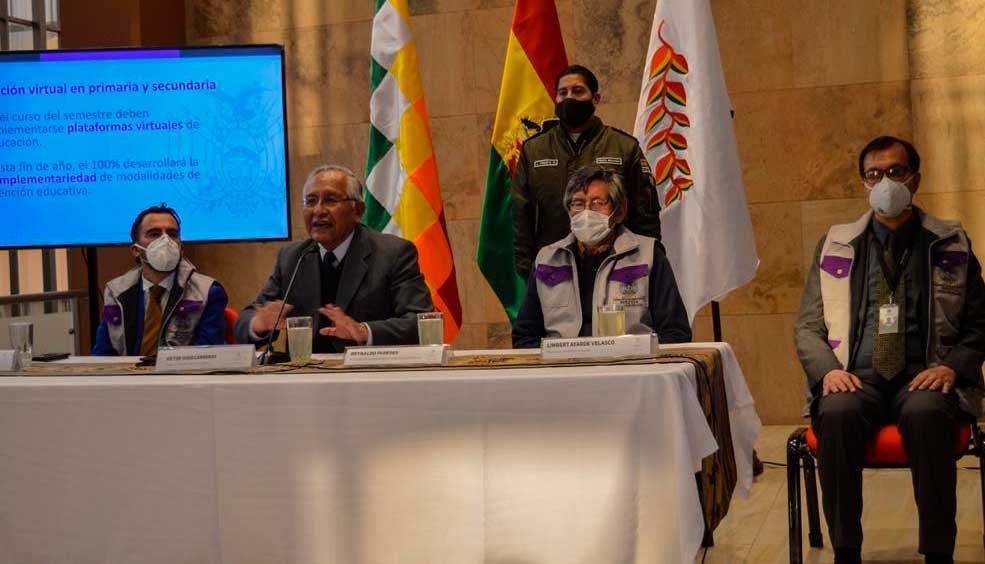 Calendario Escolar ajustado por el Ministro de Educación, Víctor Hugo Cárdenas