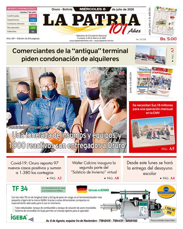 Edición PDF La Patria