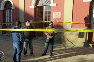 Toma pacífica del Concejo Municipal de Tarija