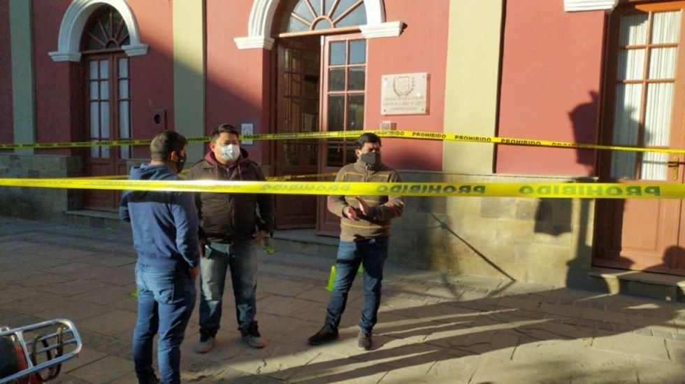 Toma pacífica del Concejo Municipal de Tarija