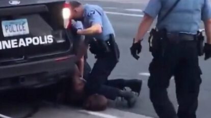 La imagen del abuso policial en contra de George Floyd