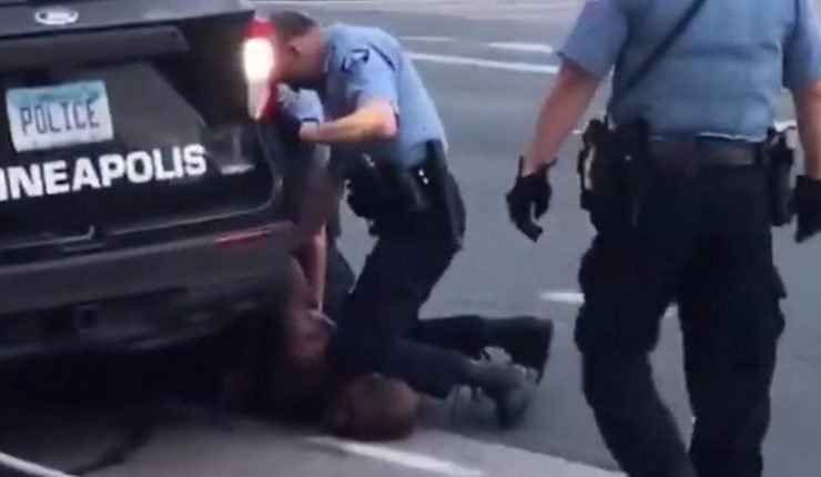 La imagen del abuso policial en contra de George Floyd
