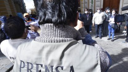 Covid-19 en periodistas en Cochabamba