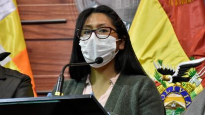 Eva Copa confirma que dio positivo a Covid-19