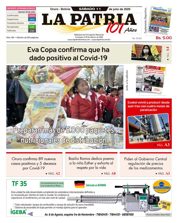 Edición PDF La Patria